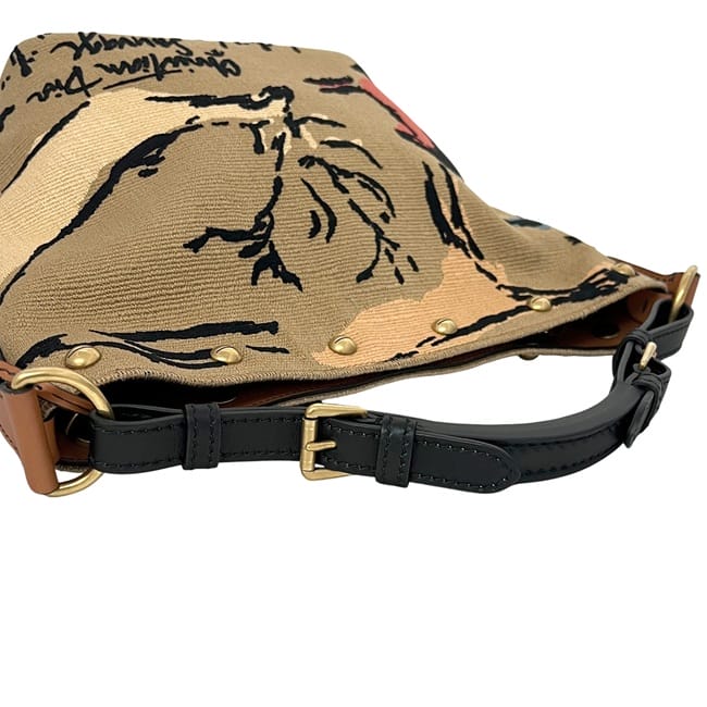 クリスチャン ディオール バケットバッグ ミディアム ベージュ