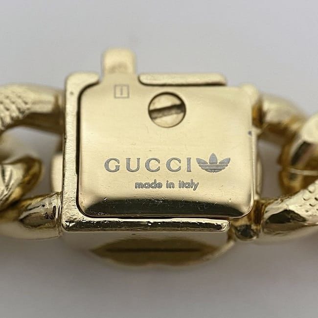 グッチ アディダス ネックレス f-21706 ゴールド 美品 GP ゴルメット