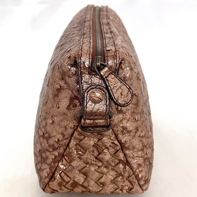 ボッテガヴェネタ ポーチ ec-23625 メタリック ピンク イントレ