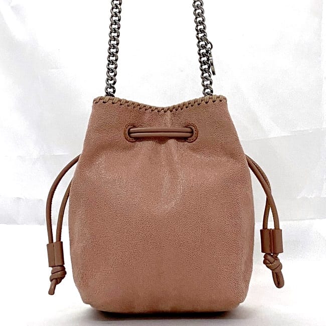 ステラマッカートニー チェーン ショルダーバッグ f-22278 ベージュ  