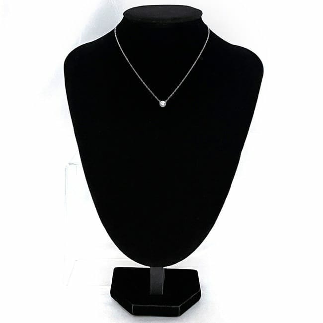 スワロフスキー ネックレス ec-23416 シルバー クリアストーン 美品