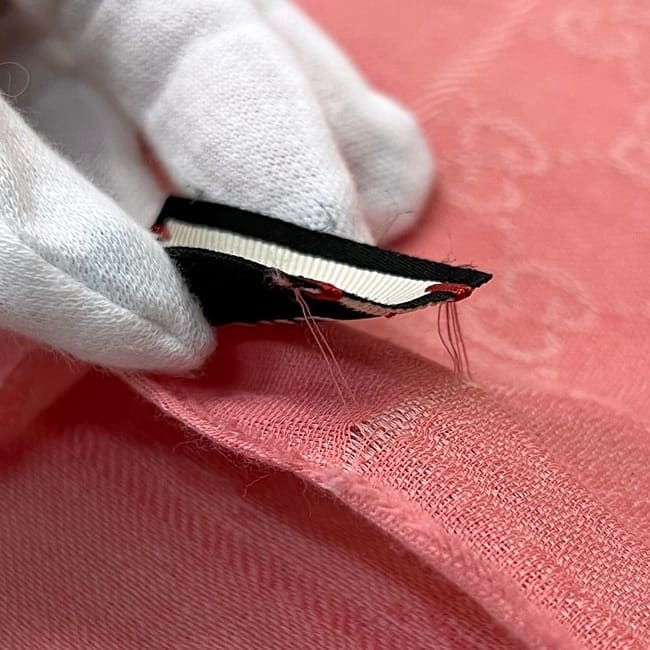 グッチ ストール ピンク 508027 411177 クリーニング済み 美品