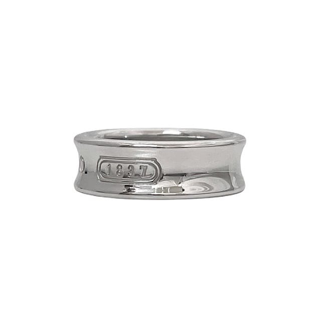 Tiffany&Co. 925 シルバーリング【正規品】 ティファニー リング ec-23829 シルバー 1837 指輪 新品 仕上げ
