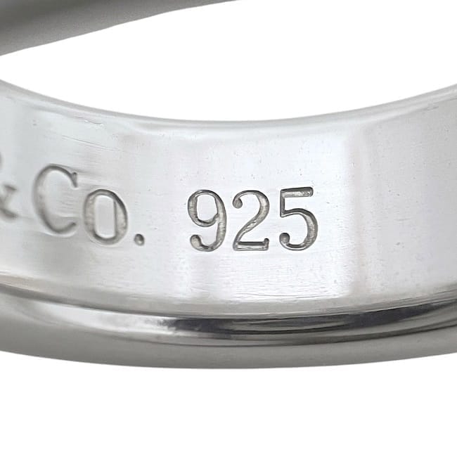 Tiffany&Co. 925 シルバーリング【正規品】 楽天市場】【中古】正規品 TIFFANY＆Co. ティファニー 1995