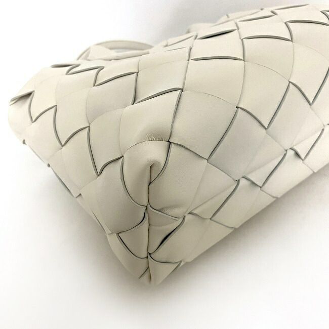 ボッテガ ヴェネタ トートバッグ カバマキシ ホワイト ブラック マキシ