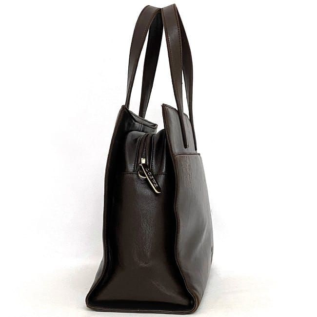 ロエベ 2way バッグ ブラウン アナグラム 美品 ハンドバッグ