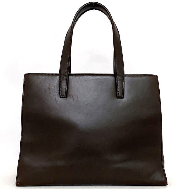 ロエベ 2way バッグ ブラウン アナグラム 美品 ハンドバッグ ナッパ