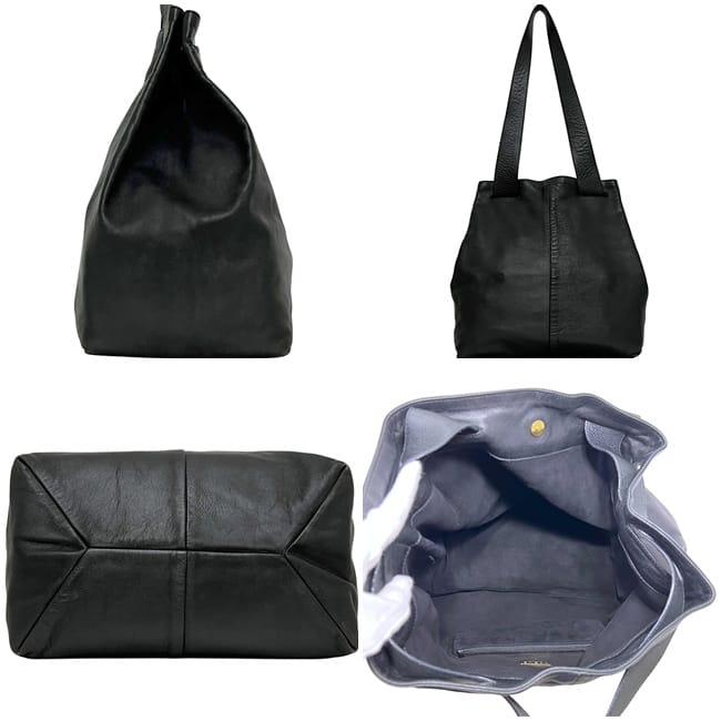 ロエベ ショルダーバッグ ブラック 美品 レザー 中古 LOEWE 肩掛け