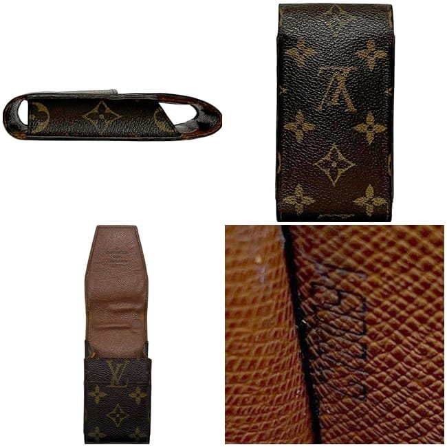 ルイ ヴィトン タバコケース エテュイ シガレット ブラウン モノグラム