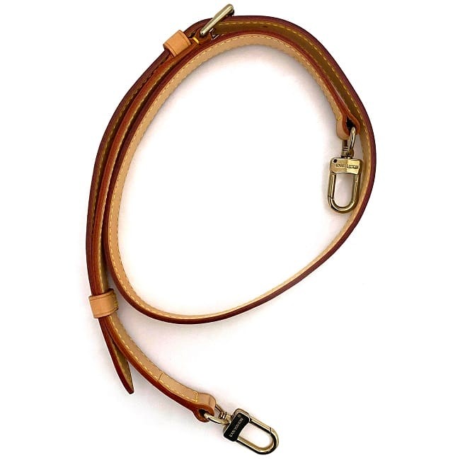 ルイ ヴィトン ショルダー ストラップ ベージュ ゴールド 美品 ヌメ革