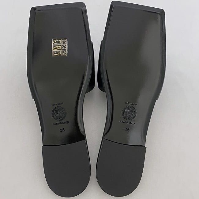 ヴェルサーチ サンダル ec-21848 ブラック メデューサ DST619C