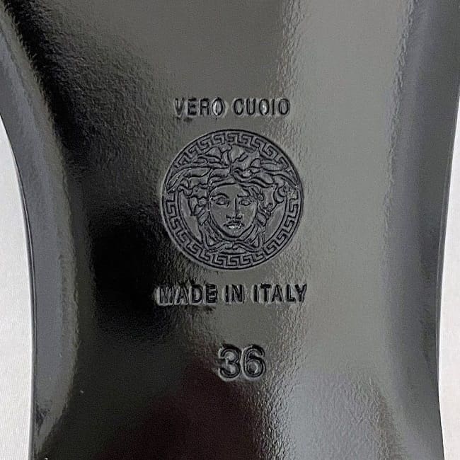 ヴェルサーチ サンダル ec-21848 ブラック メデューサ DST619C DVT2P