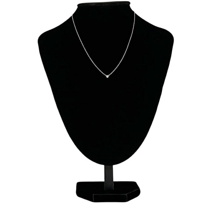 【新品仕上げ済み】ティファニー　バイヤザード　ダイヤ　 ネックレス　シルバー Tiffany&Co. ティファニー バイザヤード ダイヤモンド ペンダント