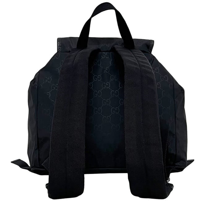 グッチ リュック ブラック GGナイロン 510343 美品 デイバッグ