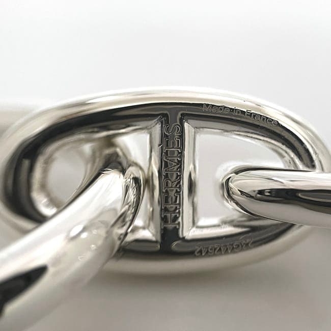 エルメス ネックレス シェーヌダンクル GM 29コマ f-23586