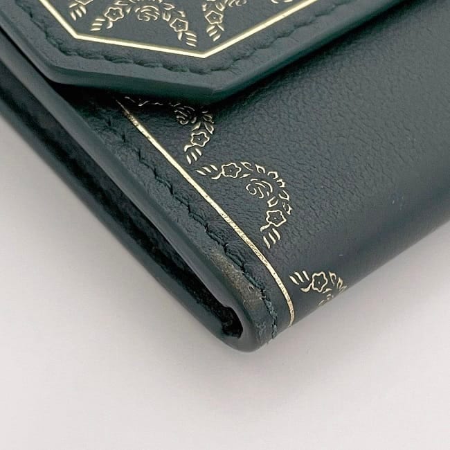 美品 Cartier カルティエ ガーランド ドゥ ウォレット グリーン 楽天市場】グリーン（ブランドカルティエ）（レディース財布