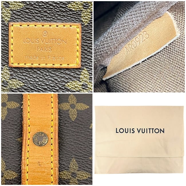 ルイ ヴィトン ショルダーバッグ ソミュール 30 ブラウン モノグラム