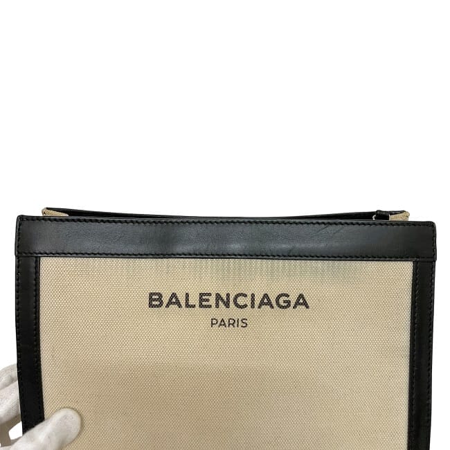 バレンシアガ ショルダーバッグ ネイビーポシェット ec-23868