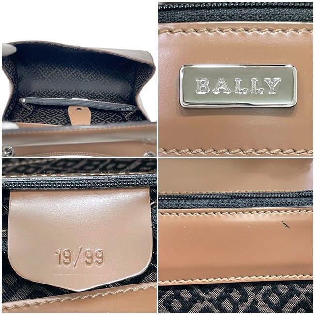 バリー 2way バッグ ec-23870 ブラウン ショルダーバッグ レザー 中古