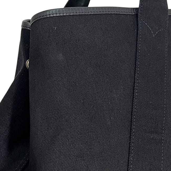 バレンシアガ トートバッグ ネイビーカバ M ブラック 339936 美品