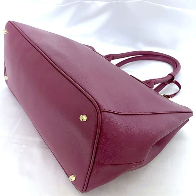 フルラ トートバッグ ピンク ec-20161 チャーム付 レザー 中古 FURLA  