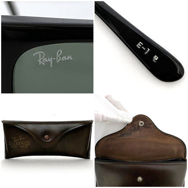新品:Ray-Ban ブラックサングラス ケース付き Ray-Ban [Ray-Ban] レイバン 純正 サングラスケース ブラック