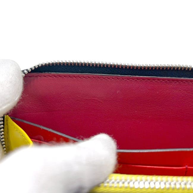 ロエベ ラウンドファスナー 長財布 レインボーウォレット ブラック