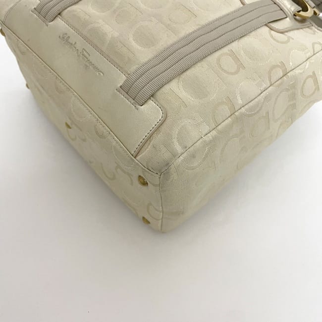 サルヴァトーレ フェラガモ トートバッグ ec-23222 ベージュ