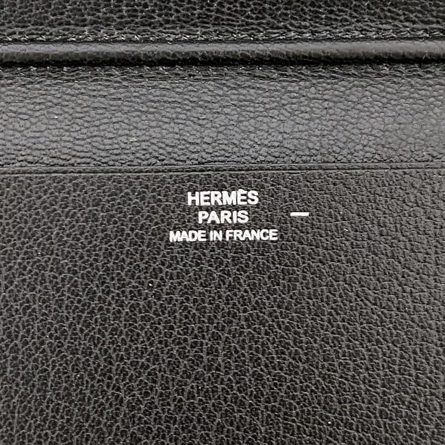 エルメス 手帳カバー アジェンダ PM ec-22146 ブラック 美品 レザー