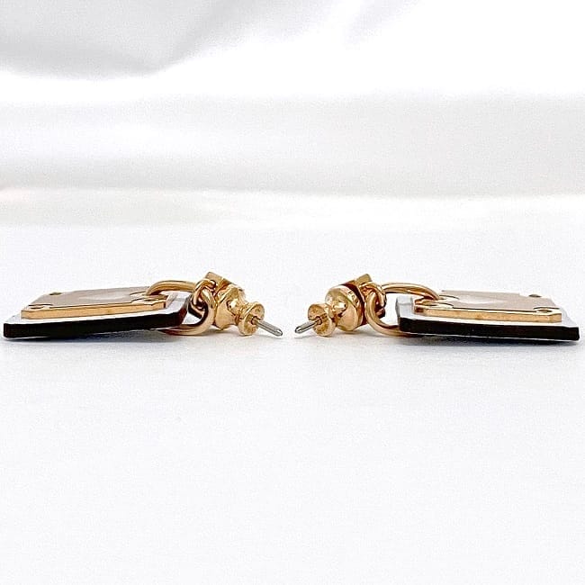 エルメス ピアス アス ドゥクール f-22435 ピンクゴールド ライト