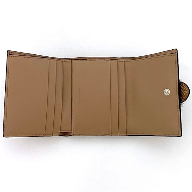 ジミーチュウ 三つ折り 財布 ec-23308 ピンクベージュ OLPF 028 未使用