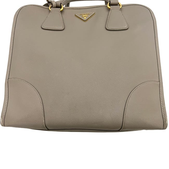 プラダ 2way バッグ ベージュ BN2254 美品 サフィアーノ レザー 中古 B