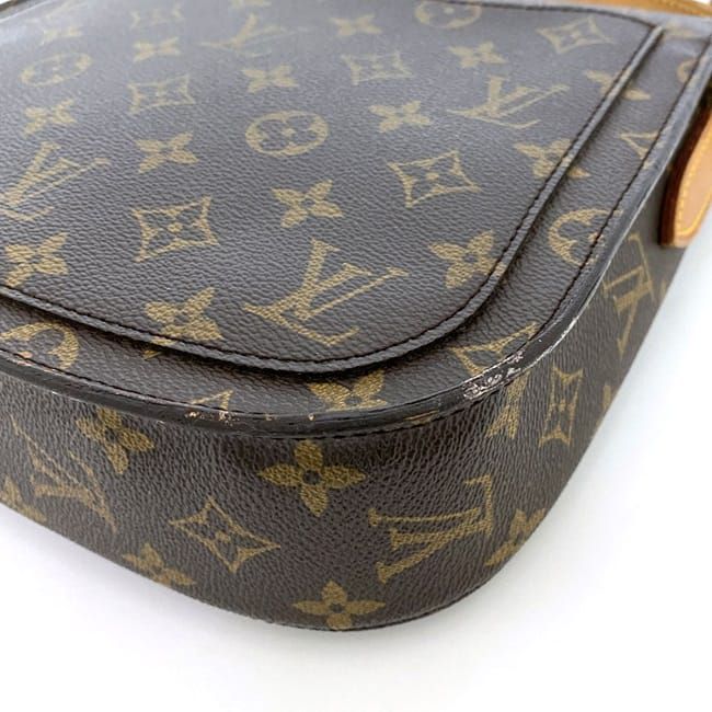 【鑑定済】ルイヴィトン　モノグラム　サンクルーGM　ショルダーバッグ　ブラウン ルイヴィトン(Louis Vuitton) サンクルーGM M51242 ショルダー