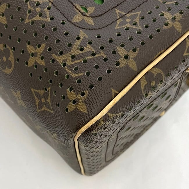 ルイ ヴィトン ハンドバッグ スピーディ 30 f-22768 ブラウン グリーン 