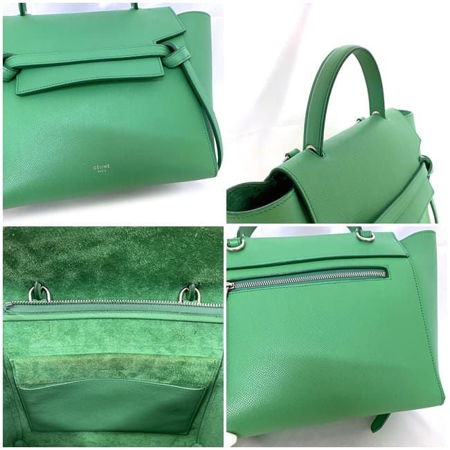 CELINE セリーヌ グリーン ベルト マカダム 男女兼用 CELINE セリーヌ グリーン ベルト マカダム 男女兼用 - メルカリ
