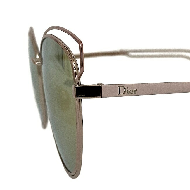 美品✨ DIOR クリスチャン・ディオール サングラス シェル フレーム クリスチャンディオール サングラス ブラック シルバー