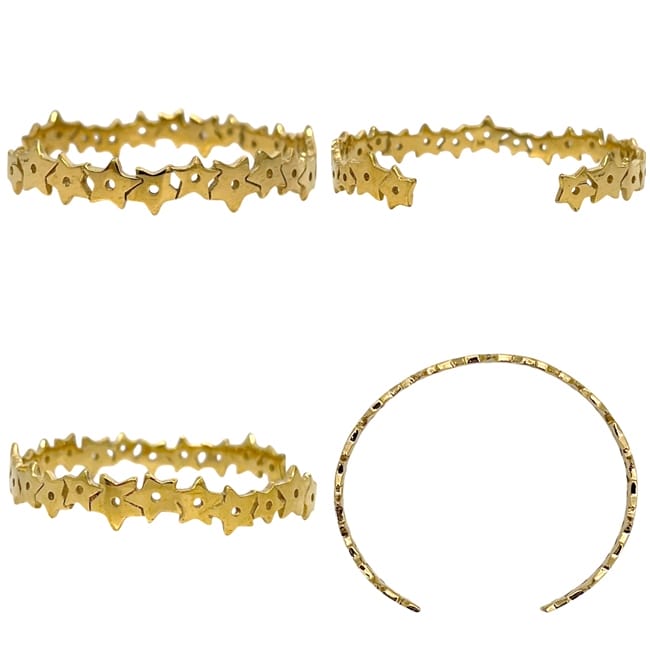 クリスチャン ディオール バングル ゴールド 金色 美品 ブレスレット