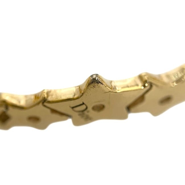 クリスチャン ディオール バングル ゴールド 金色 美品 ブレスレット