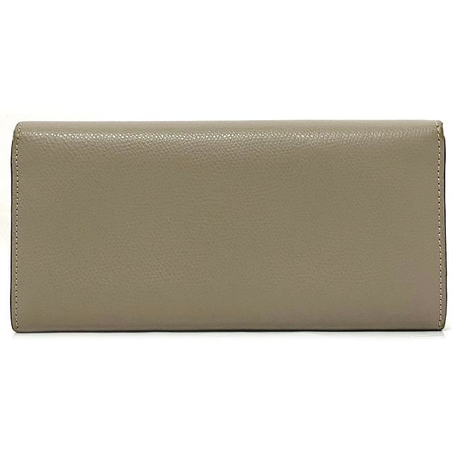 美品✨フェンディ エフイズ 折り財布 ゴールドロゴ ジップ レザー 保存箱付 SummerSALE開催! 8/9～8/18 10時迄!】FENDI フェンディ エンボス