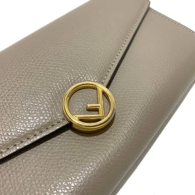 【美品】FENDI ベージュ レザー 名刺入れ 楽天市場】fendi 財布（カラーベージュ）（名刺入れ｜財布