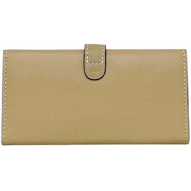 コーチ 三つ折り 長財布 ec-23718 ベージュ 57197 美品 財布 レザー  