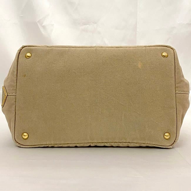 PRADA ベージュ ショルダーバッグ　カナパ　タバコ　ブラウン　トートバック PRADA プラダ バッグ トートバッグ 1BG439 ZKI タバコ カナパ