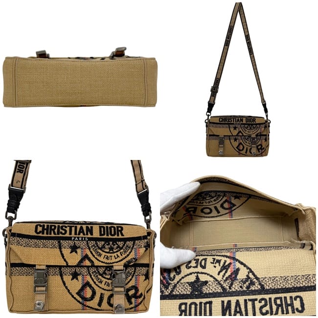クリスチャン ディオール ショルダーバッグ ベージュ ディオール