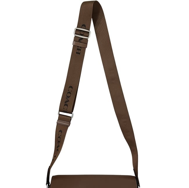 コーチ ショルダーバッグ ブラウン シグネチャー CR131 美品 PVC