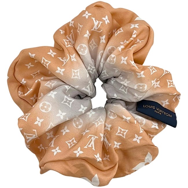 ルイ ヴィトン シュシュ ベージュ オレンジ ホワイト モノグラム