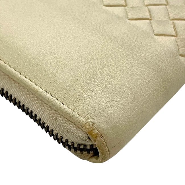 BOTTEGA VENETA★ボッテガ★ナッパレザー＆シルバー925コンビ極美品 BOTTEGA VENETA☆ボッテガ☆ナッパレザー＆シルバー925コンビ極