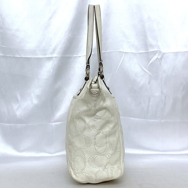 COACH コーチ イーディー フラワー 花 トートバッグ レザー