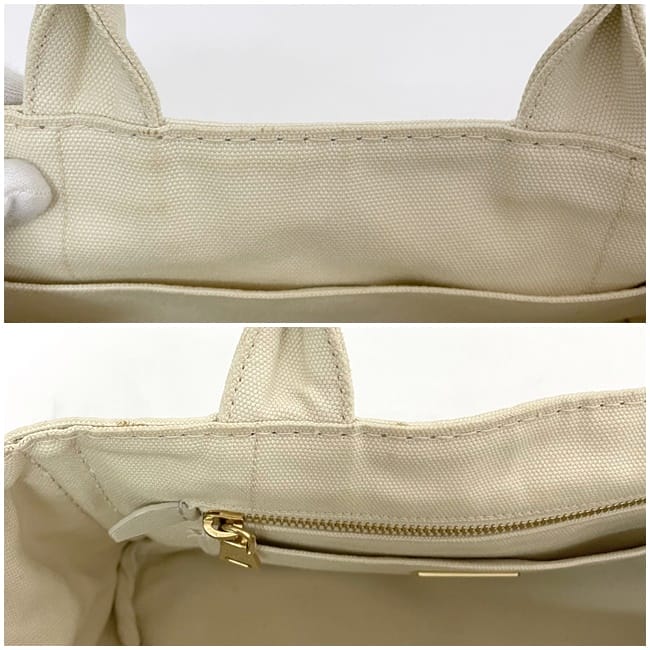 プラダ トートバッグ カナパトート f-23286 アイボリー ホワイト