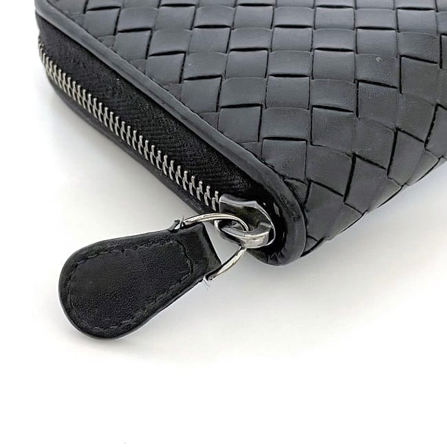 ボッテガヴェネタ ラウンドファスナー 長財布 ec-23396 ブラック