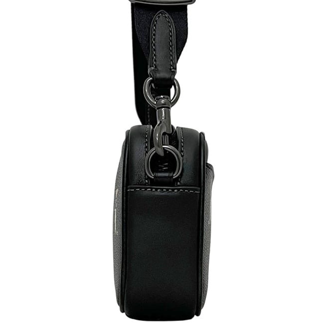 コーチ ショルダーバッグ ブラック CCO65 未使用 美品 PVC レザー S